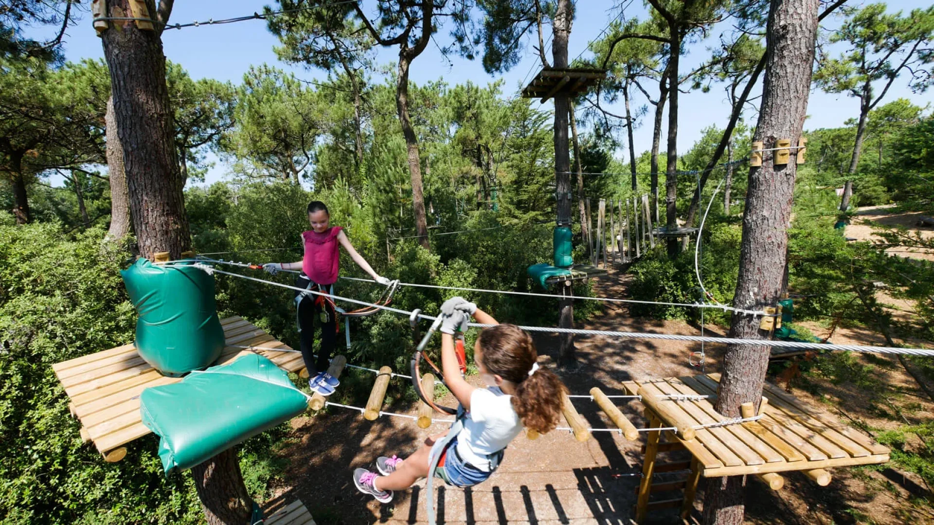 Hochseilgarten in Saint Jean de Monts