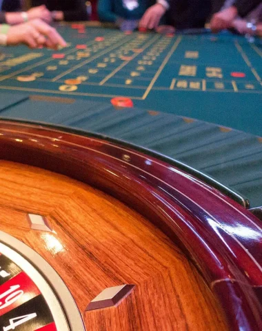 Ein Roulette in einem Kasino